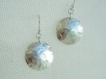 錫のピアス/イヤリング・まる1.8cmの画像