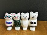 ビキニの猫マグネットの画像