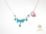 Blue apatite+Incarose*Nの画像