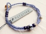 フランスアンティークglassbracelet（mizutama)の画像