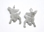 【4個セット】CUTEバンビ(Bambi)シルバーチャームの画像