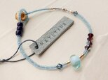 フランスアンティークglassbracelet（sorairo)の画像