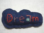 手刺繍ブローチ「Dream」の画像