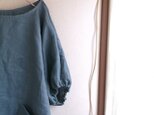 リネンポッケ付きドルマンプルオーバー
