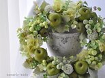 グリーン＆グリーンアップル：wreath