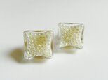 glass pearl earring squareの画像