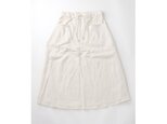 flared skirt　シルク起毛の画像