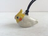 オカメインコ笛ペンダント