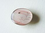 帯留014/ 桜とツバメの画像