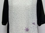 着物リメイク　絽の着物で作ったプルオーバー　１６２の画像