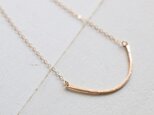 【再入荷】ラフなカーブネックレス