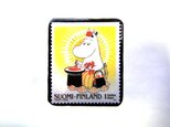 フィンランド　童話切手ブローチ950の画像