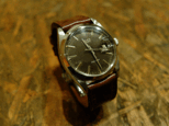 コードバン時計ベルト　オイルコードバン・バーガンディ（ワンタッチバネ棒仕様）の画像