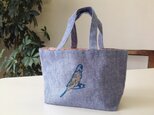 トートバッグ インコの画像