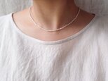 ★10%off 送料無料 パールネックレス Rice pearl