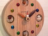木時計　ビー玉丸時計　＊注文制作の画像