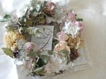 garden wedding wreath.jpの画像