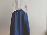 LINEN ロングスカート *アオゾラ*　size FREEの画像