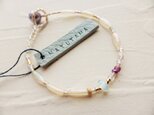 フランスヴィンテージglassbracelet（sorairo)の画像