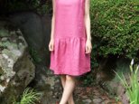 【お色選択可】リネン　カラードレスの画像