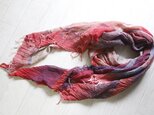 roots shawl BIG cotton100 b09の画像