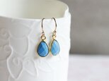 【Drops Of Dew】ターコイズのピアス