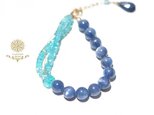 Kyanite+Apatite*Braceletの画像