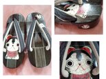 ayuCHAR様専用市松狛ちゃんマニッシュ鼻緒の画像