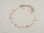 Pink-White Shell Necklaceの画像