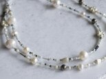 Vintage beads necklace {OP148}の画像