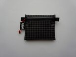 flat pouch S Dyneema X Blackの画像