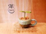202.bud 粘土の鉢植え マグカップの画像