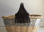 フリンジかごバッグ bfの画像
