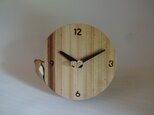 木製時計－きつつき(丸タイプ)の画像