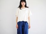 エシカルヘンプボートネックブラウスの画像