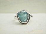天然アパタイト　指輪　12.5号　ステアリングシルバー