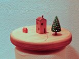 小さな家のキッチンペーパーホルダー（クリスマス限定品）の画像