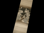 　アタカス（野蚕糸）　袋帯　ワヤン・クリの画像