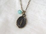 Saint Mary charm necklaceの画像