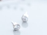 まる ピアス イヤリング シルバー925