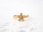 Petit fluer ring /one (gold plating)の画像