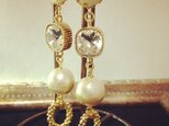 long pierce(white)の画像