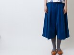 ＜予約商品＞コーデュロイ・ワイドパンツ／ブルーの画像