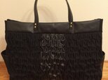 ［※N様専用:オーダー分〕異素材MIX Big tote bagの画像