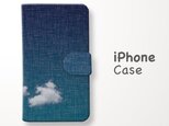 雲の手帳型スマホケース《iPhone対応》の画像