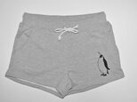 ペンギン　スウェットショートパンツ、UVカット素材、送料無料