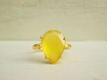 イエローオニキス　指輪　12号