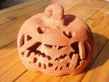 Φ約10cm「コウモリ+yummy!」ハロウィンランタンの画像