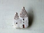 こびとの家ブローチ(fairy house broach)の画像