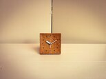 【受注製作品】table clock ケヤキの画像